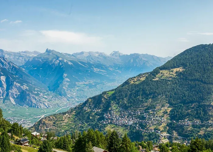 T-resort 4p8 Vue Vallee By Interhome * La Tzoumaz